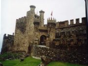 Castillo de los Templarios en Ponferrada, León